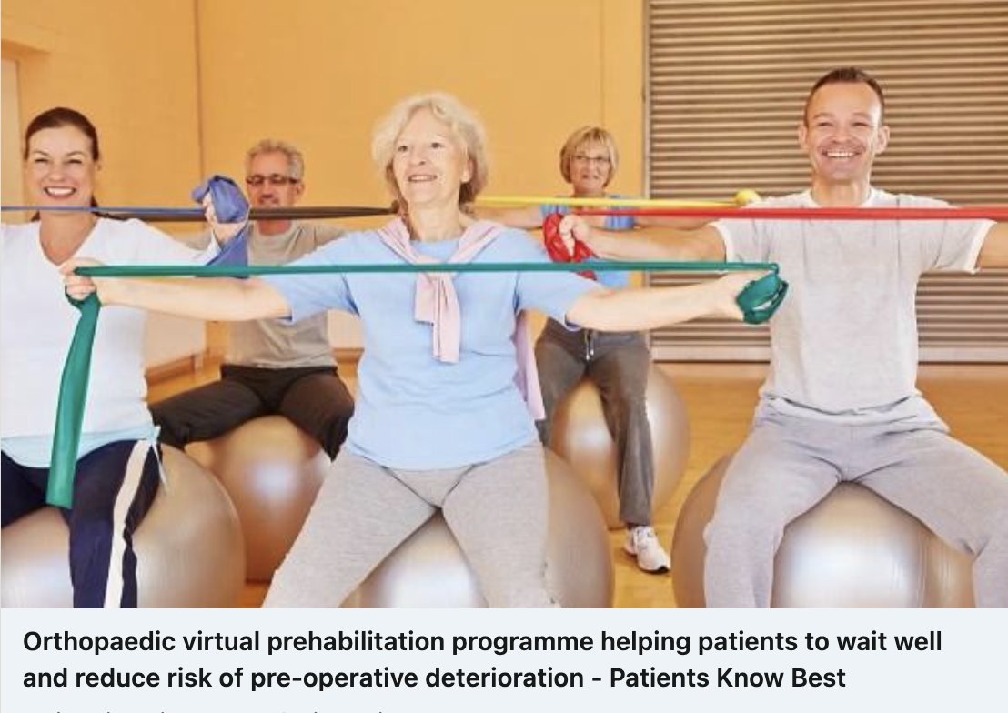 Patients Know Best (@patientsco) on Twitter photo Facing prolonged waiting times, it's important to support patients to self-care and maintain fitness ahead of procedures. Discover how <a href="/HywelDdaHB/">Hywel Dda UHB</a> utilises digital solutions to offer remote care and prehab for orthopaedic patients in the area👇
vist.ly/s3si Facing prolonged waiting times, it's important to support patients to self-care and maintain fitness ahead of procedures. Discover how <a href="/HywelDdaHB/">Hywel Dda UHB</a> utilises digital solutions to offer remote care and prehab for orthopaedic patients in the area👇
vist.ly/s3si