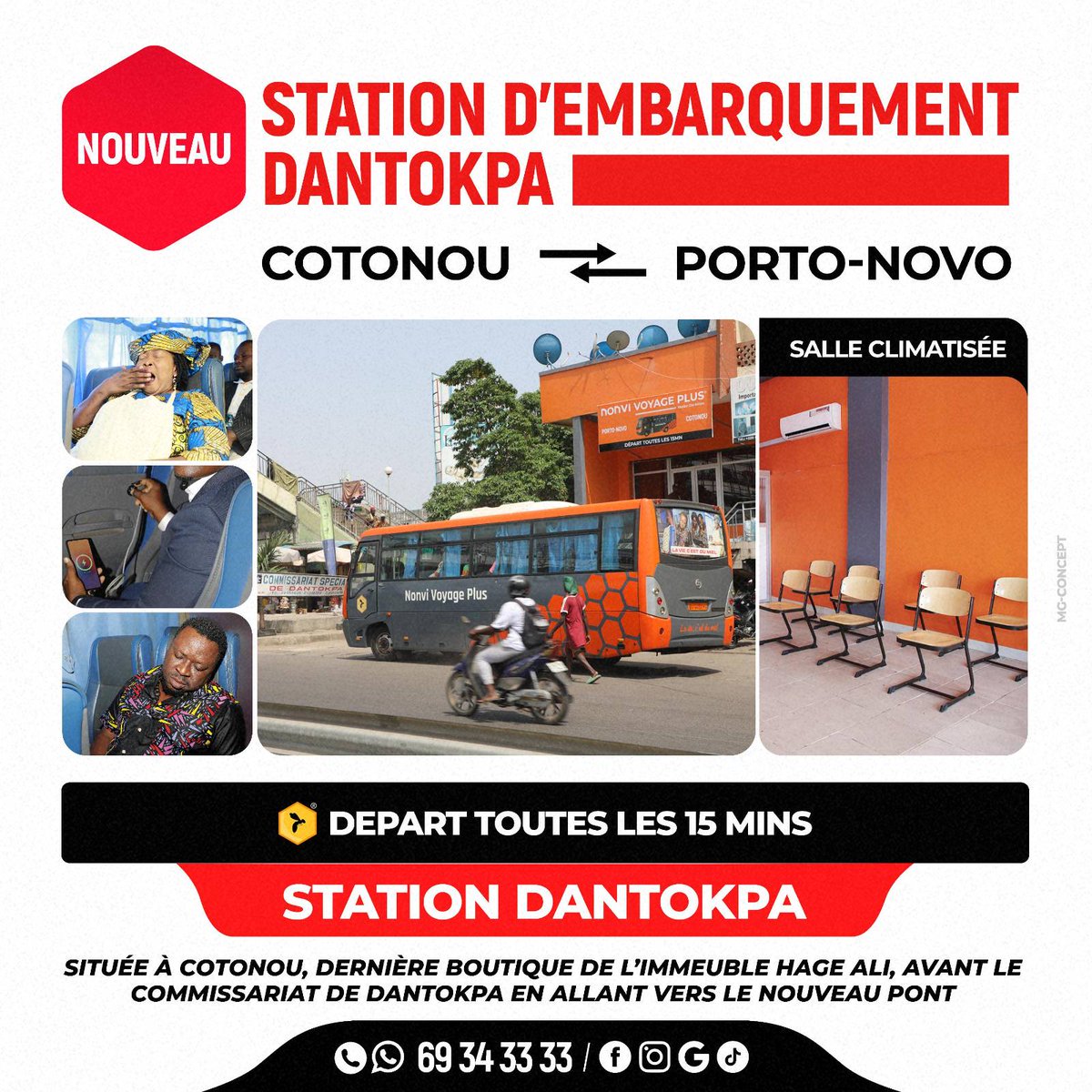 NonviVoyagePlus's tweet photo. 📢 Chère populations habituées du grand marché de Dantokpa, ceci vous intéresse ! 
Rejoignez-nous dès  maintenant pour un voyage en toute tranquillité au niveau de la  derrière boutique de Hage Ali, juste avant le commissariat de police de  Dantokpa. 🚍
#NonviVoyagePlus #Dantokpa https://t.co/BxXggtcwRB