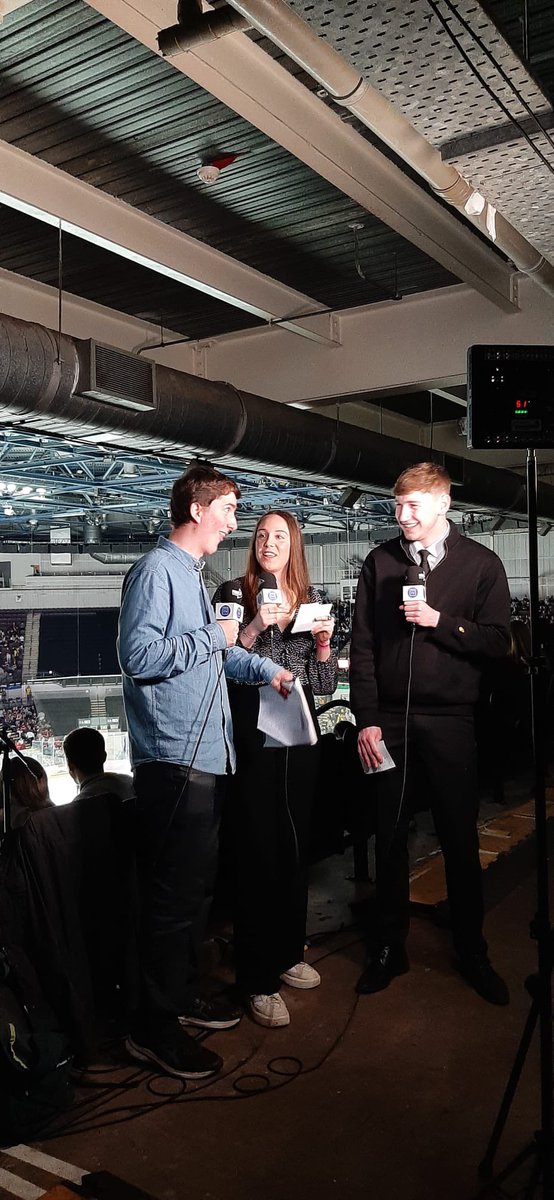 Also a massive shoutout to <a href="/sebejones/">Sebastian Jones</a> and Lloyd, my fellow pundits, for keeping the conversation flowing like you were true ice hockey experts and for making the night so enjoyable! 🎥 #Livestream #IceHockey #sports <a href="/ForgeTV/">Forge TV</a>