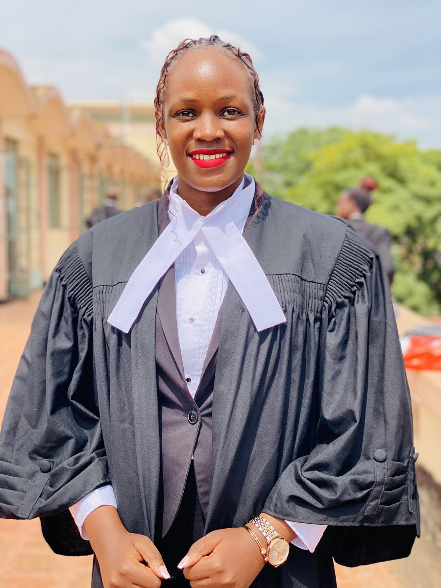 So today l appeared before the High Court of Uganda as Senior Counsel for the Plaintiff during my MOOT Examination at LDC and we won the case. Call Me Madam Lawyer👩‍⚖️