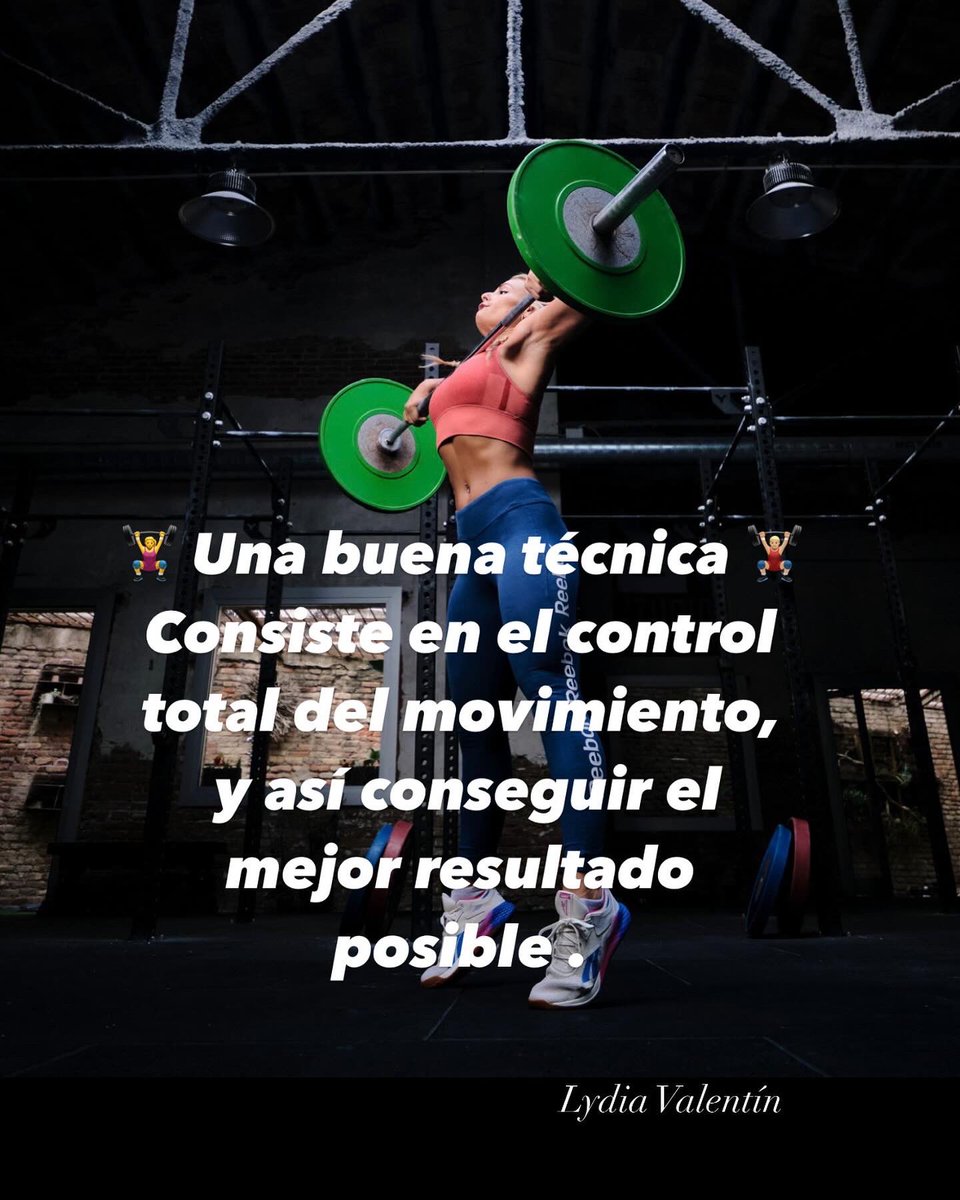 lydikit's tweet photo. Una buena técnica en halterofilia 🏋️♀️
Consiste en el control total del movimiento,
y así conseguir el mejor resultado posible 💥💪
#halterofilia #weightlifting #lydiavalentin #tecnica https://t.co/Ngv2banj9u