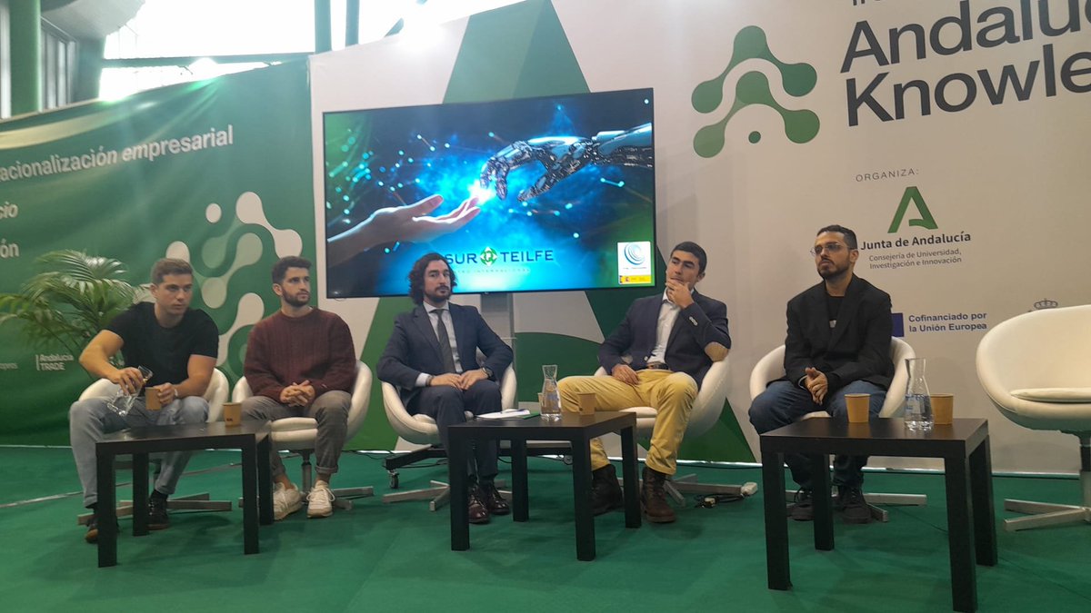 aemprende's tweet image. 💢 𝟚º 𝗱𝓲́𝓪 #Transfiere 2024 @ForoTransfiere

〽️ Sesión Emprendimiento ↔️ Innovación
📍#AndalucíaKnowledge @Fycma

👥 Participan❗️@javiergonzalEsp @UniversidadAnd @AndaluciaJunta; @adangelisAD @AnsurTeilfe; Javier Moreno @EntharielGames; @blablapack; #Ballify 

#EmprendeAND