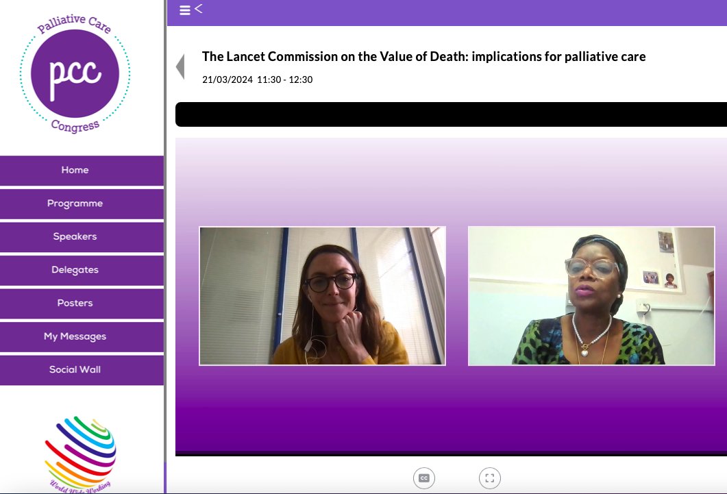 The Lancet Commission on the Value of Death: implications for palliative care @PCCongress #PCC2024 @libby_sallnow