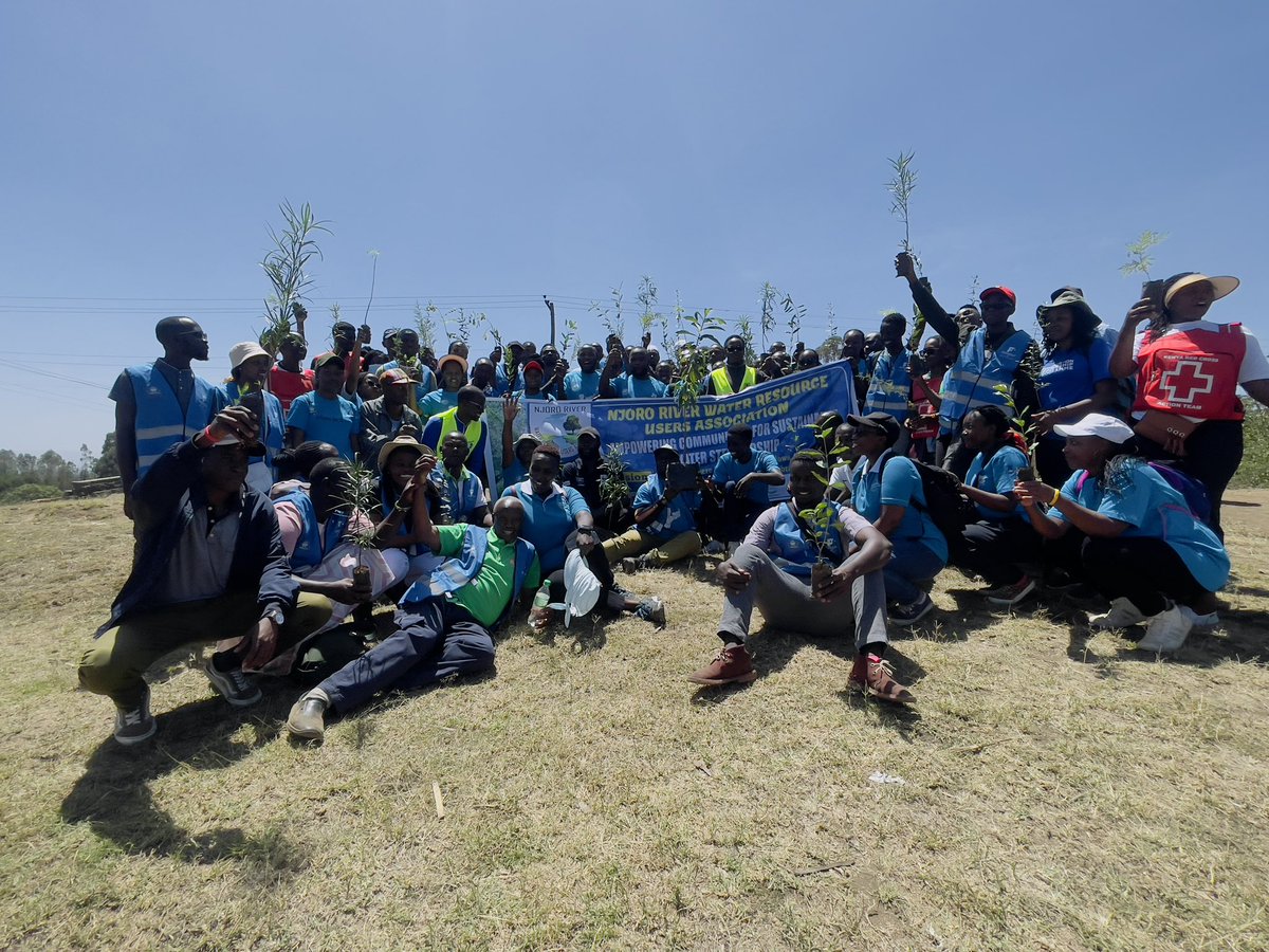OwekeOjwang's tweet photo. HAPPENING NOW!
Campaign to raise awareness on the state of River Njoro. 

The river is under rising pressure due to catchment degradation,unsustainable agriculture, over abstraction &amp; pollution 

#JourneyofWater #Voices4Rivers #C2T #WorldForestDay #WorldWaterDay https://t.co/9tmFl67swJ