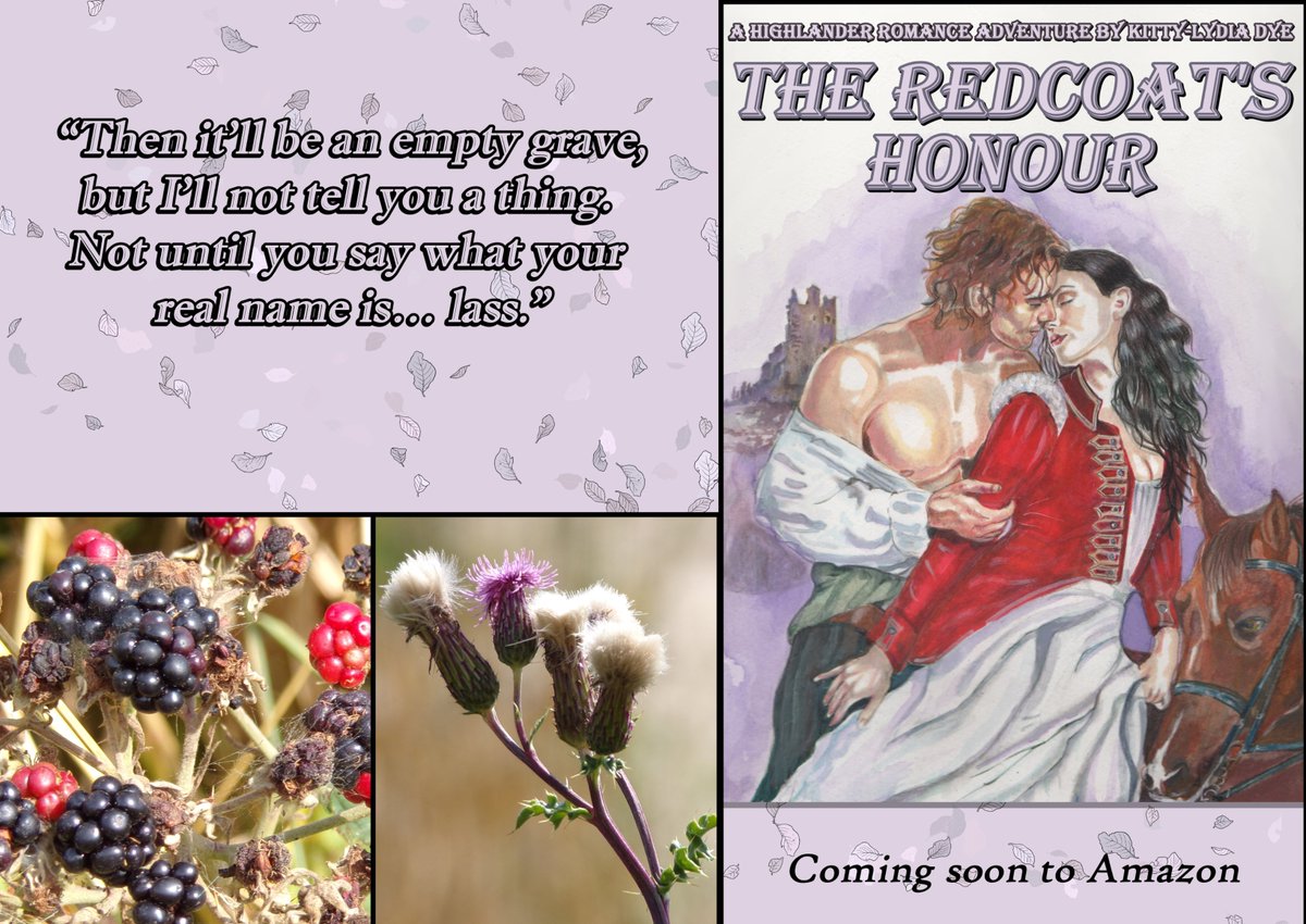 The Redcoat’s Honour comes out the 2nd of April. The year is 1816, the land has become barren due to it being the Year Without Summer, but nature still tries to cling on *just an excuse to share more of my #naturephotography ;) * #historicalromance #highlanderromance #booktwitter