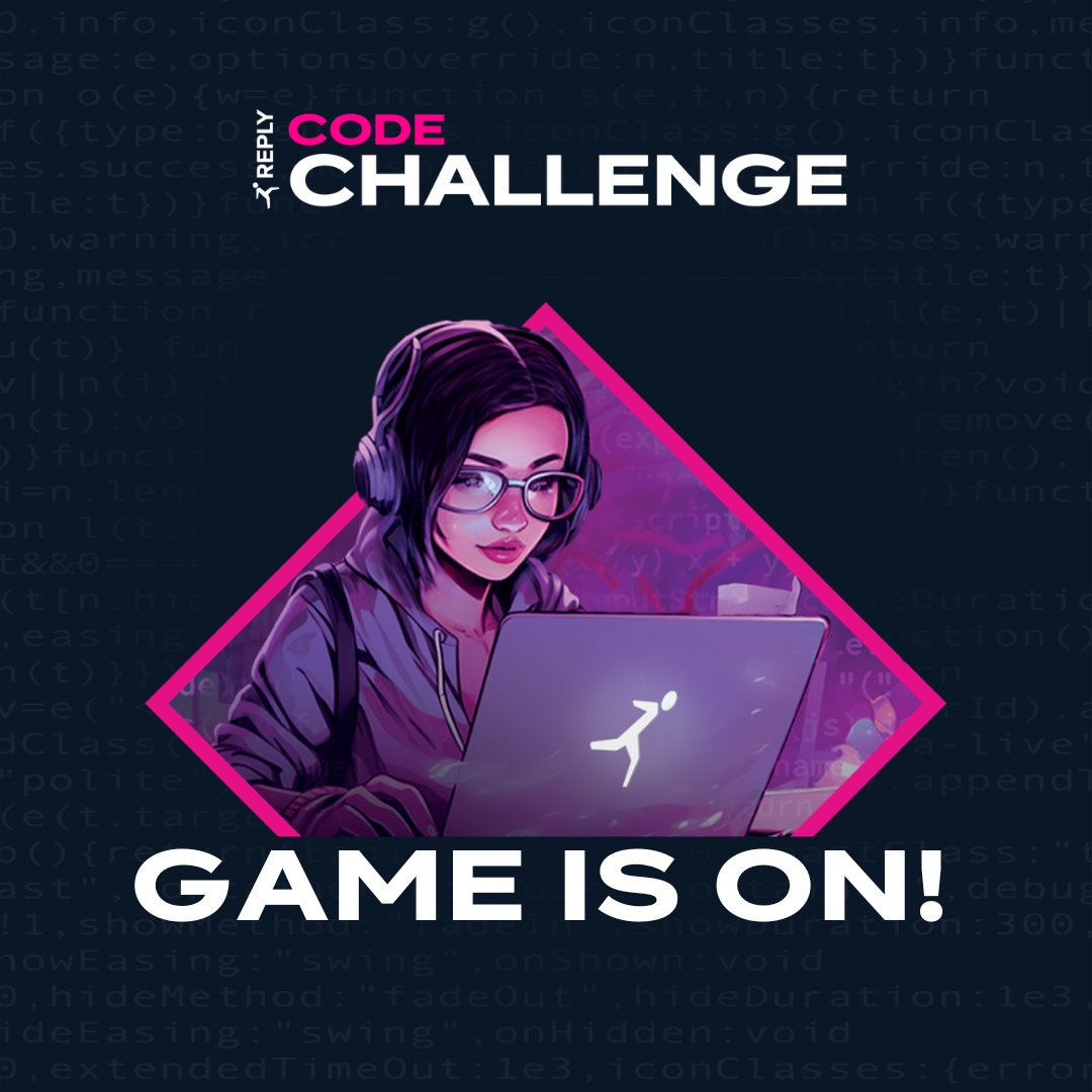 ReplyChallenges's tweet photo. The #ReplyCodeChallenge is officially ON! 🔥😎

Problems have been released: go to your Challenge page to read them and start uploading your solutions!

👉 You can submit solutions until 20:30 CET. Do not wait until the very last moment as delays can happen!

Have fun! 🤞 https://t.co/Hh3ro9C2xm