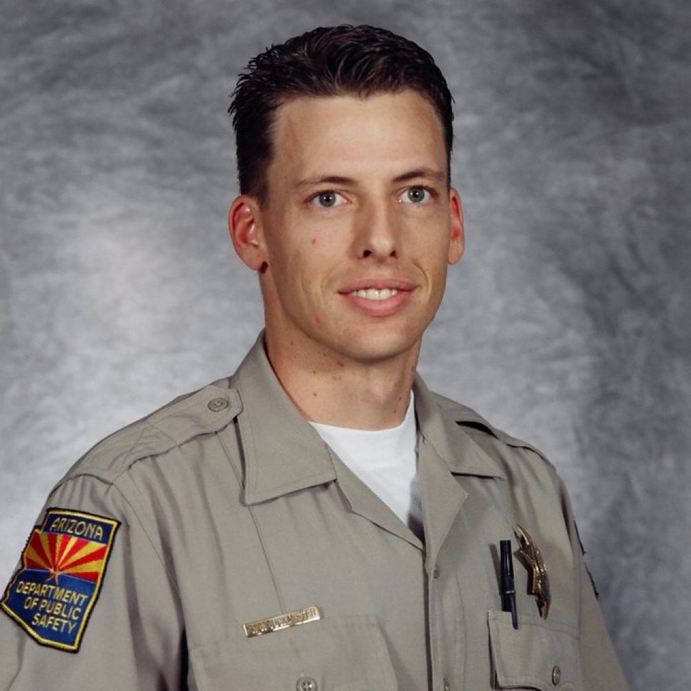 NEVER FORGET: Officer Brett Buckmister (#5548) who died in the line of duty on 3/21/2000 due to a traffic collision in Page, AZ. Please keep his family and friends in your prayers. #LODD #NeverForget #AZTroopers