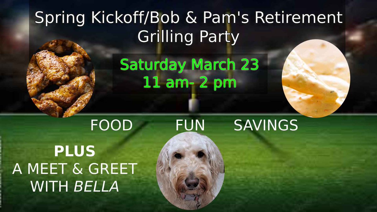 AceofChampions's tweet image. WHO&apos;S COMING TO SEE US THIS SATURDAY?! It&apos;s going to be a big bash and we would love to see all your faces as we wish Bob &amp;amp; Pam a happy retirement. Bella will also be here! Let&apos;s give them a SHOUT OUT TO SUCCESS!
#aceofchampions #ace100 #springkickoff