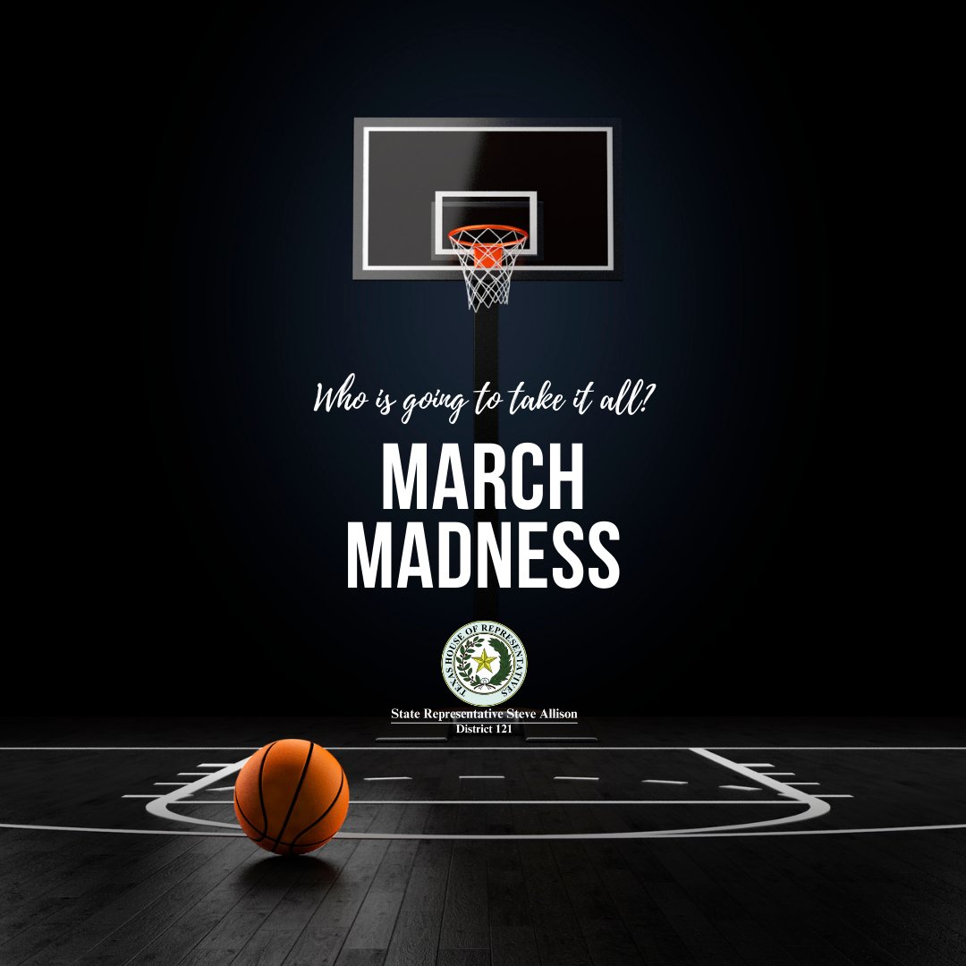 March Madness starts today! I'm rooting for my Horned Frogs this tournament, who do you have winning it all?
