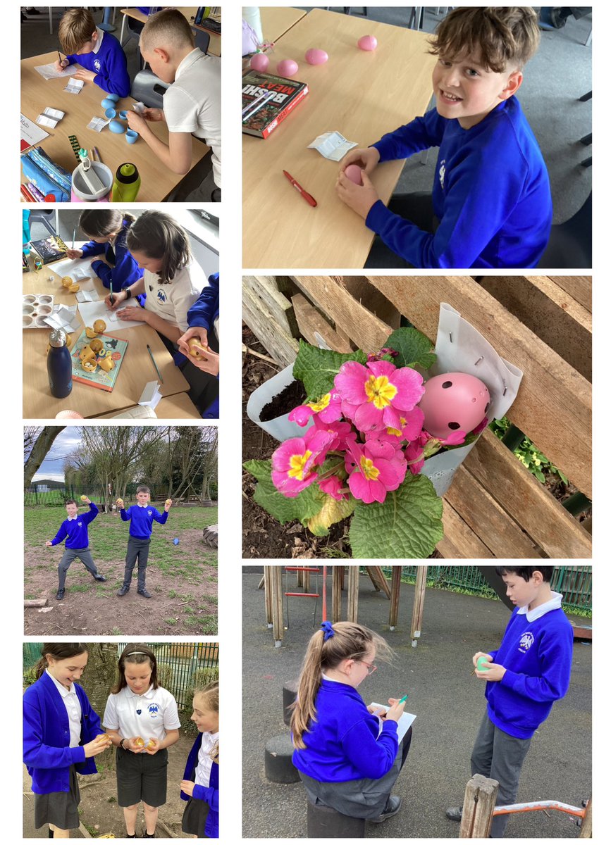 MosleyAcademy's tweet photo. Year 6’s Arithmetic went outside today on our Arithmetic Easter Egg Hunt! #EasterEgg #arithmetic #fluentinfive https://t.co/6rgTs2zXz2