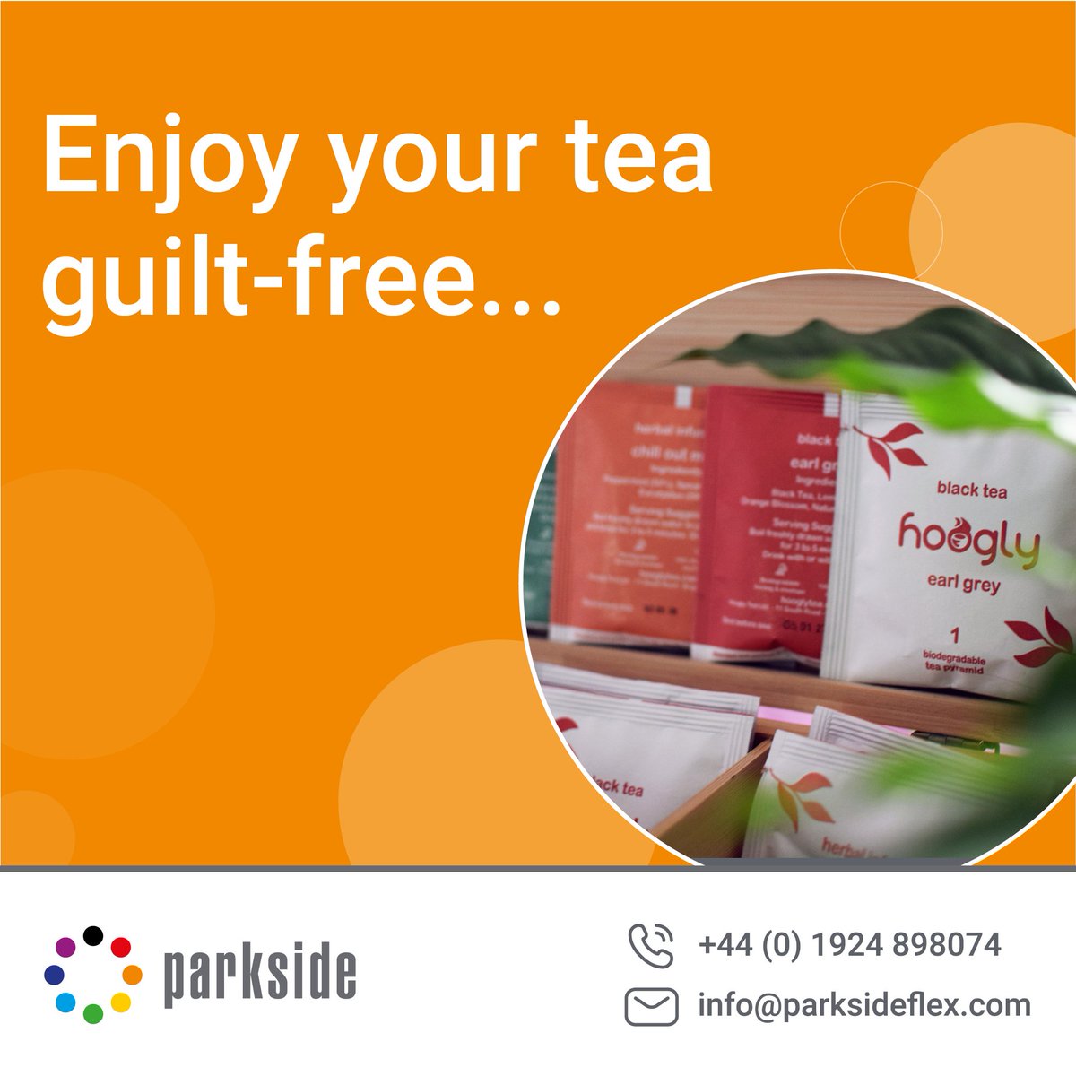 Parkside (@parksideflex) on Twitter photo Check out our latest innovation in tea packaging! 🍵🌱 We've loved working with our partners at <a href="/Hooglytea/">Hoogly Tea</a> and Futamura to develop these.
Find them <a href="/pobhotels/">PoB Hotels</a> across the UK now.
Learn more: parksideflex.com/parksides-five…
#TeaPackaging #CompostablePackaging <a href="/NatureFlexFilms/">Futamura</a> Check out our latest innovation in tea packaging! 🍵🌱 We've loved working with our partners at <a href="/Hooglytea/">Hoogly Tea</a> and Futamura to develop these.
Find them <a href="/pobhotels/">PoB Hotels</a> across the UK now.
Learn more: parksideflex.com/parksides-five…
#TeaPackaging #CompostablePackaging <a href="/NatureFlexFilms/">Futamura</a>