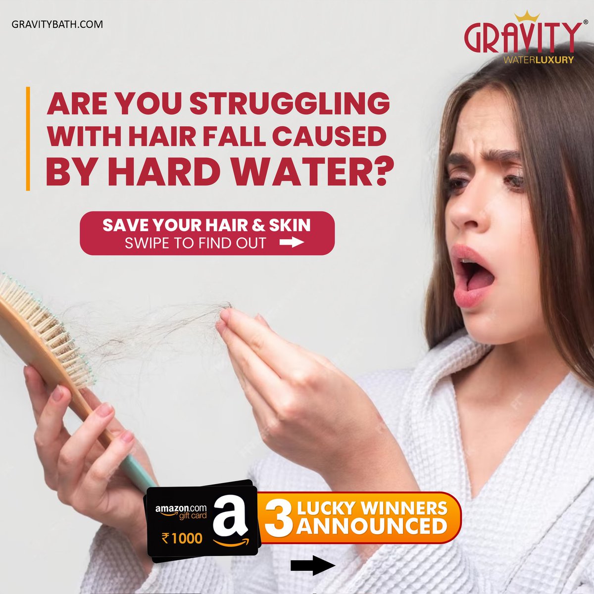 gravity_bath's tweet photo. Stop hair fall and improve your skin...
Change to the multi-layer filter shower by @gravity_bath

Congratulations to the lucky winners @imratnesh_ @monikaspcl @mithunchatter6 | Kindly  DM us your contact details.

#gravitybath  #filtershower #hairfallcontrol #showerfilter https://t.co/Se0j7C7quc