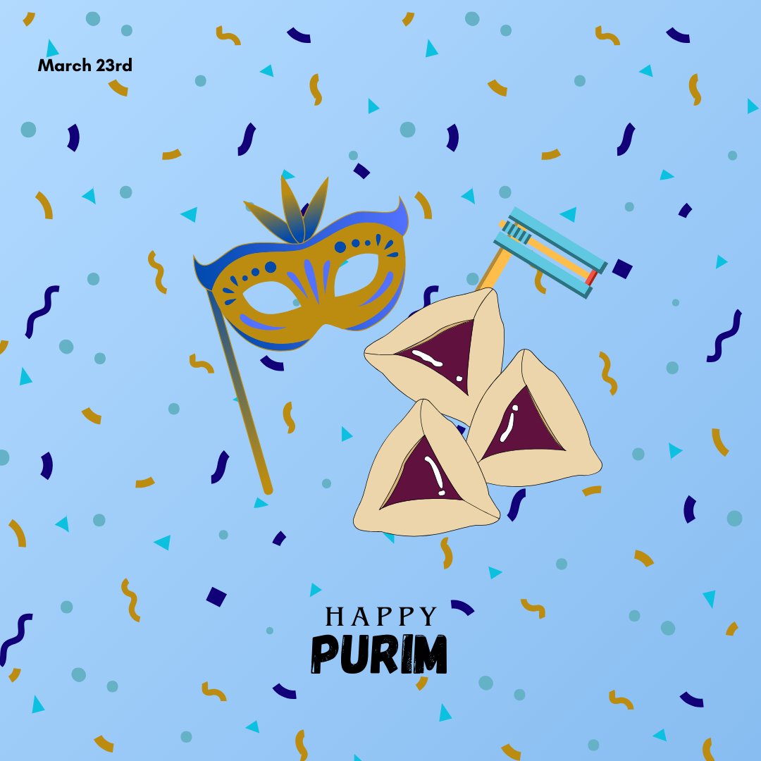 faithmocomd's tweet photo. Chag Purim Sameach! Today Jews around the world celebrate the joyous festival of Purim! This commemorates the story of Esther, who courageously saved the Jewish people from persecution in ancient Persia. We wish our Jewish friends a very happy and fun-filled Purim celebration! https://t.co/VVTmA7C1lc