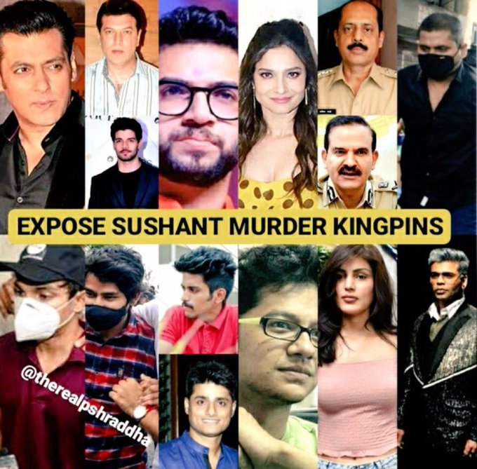 ASMedia_Bharat's tweet photo. सुशांत हम शर्मिंदा हैं तेरे कातिल जिंदा हैं
Nexus Colluded Against SSR https://t.co/nzslVLya2U