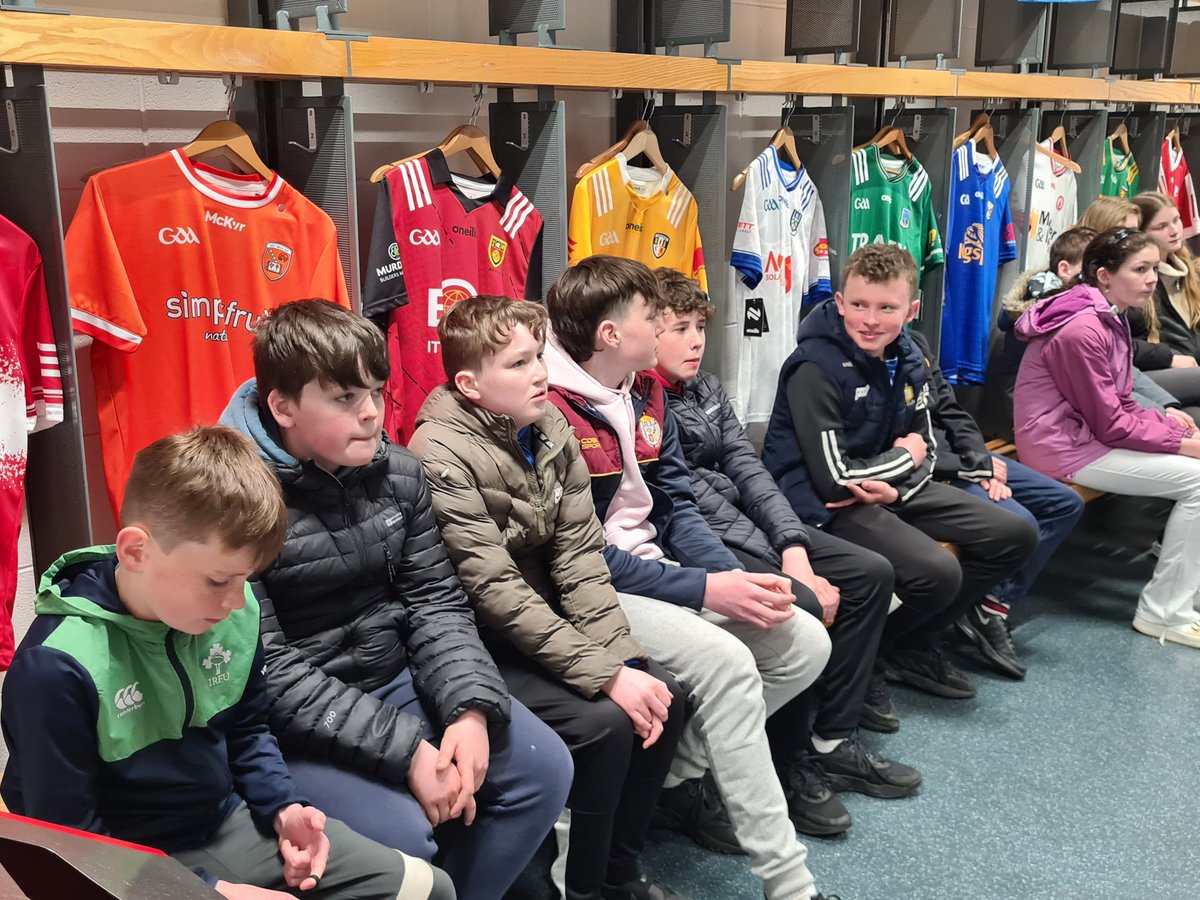 TullaNS's tweet photo. More pictures from our trip to Croke Park. #Crokeparktours https://t.co/h8FZtYoE3A