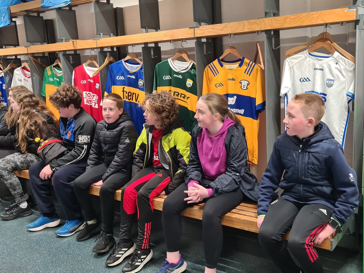 TullaNS's tweet photo. More pictures from our trip to Croke Park. #Crokeparktours https://t.co/h8FZtYoE3A