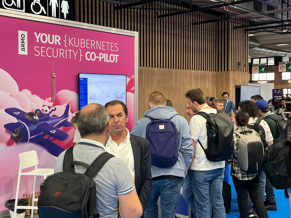 armosec's tweet photo. You've heard of the Pink Panther - but have you seen our pink 🐼?

Lot's of people have, and they now have the swag to prove it too, and a deeper understanding of our ARMO platform.

Come say hi at #KubeConEU  - 📍 Solutions Showcase | Kiosk Number PP4-A https://t.co/2mdl9vFbFP