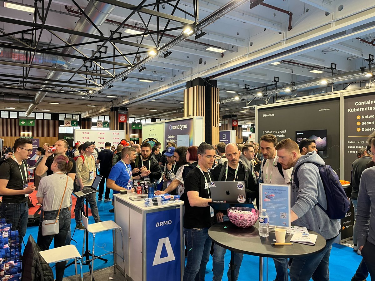 You've heard of the Pink Panther - but have you seen our pink 🐼?

Lot's of people have, and they now have the swag to prove it too, and a deeper understanding of our ARMO platform.

Come say hi at #KubeConEU  - 📍 Solutions Showcase | Kiosk Number PP4-A