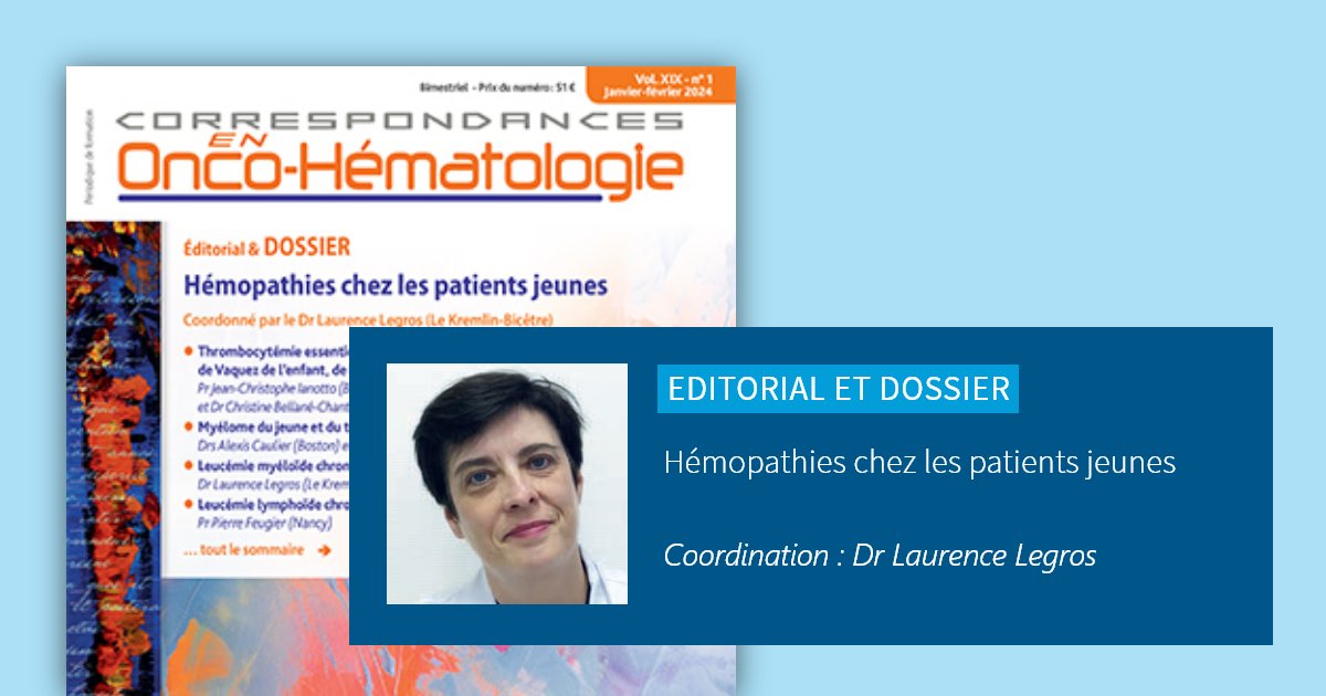 Edimark_Onco's tweet photo. 🆕 Nouvelle parution : Correspondances en Onco-Hématologie ! 🩸
🔗 A découvrir sur https://t.co/TFJ2tZRQ9G

#cancer #leukemia #oncologie #hematology #hematologist https://t.co/0vxchTUdi9