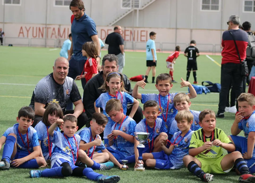 ⚙💥El martes en el "Torneo de Beniel"" fueron CAMPEONES!!!!! nuestros prebenjamines 🤗⚽️