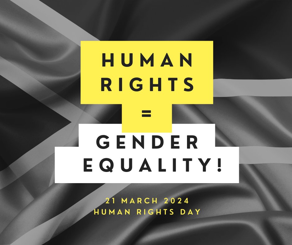 Happy #HumanRightsDay! Let's stand up for the rights of all. Gender equality isn't just a goal, it's a fundamental human right. Empowering women and girls everywhere is key to unlocking their full potential.