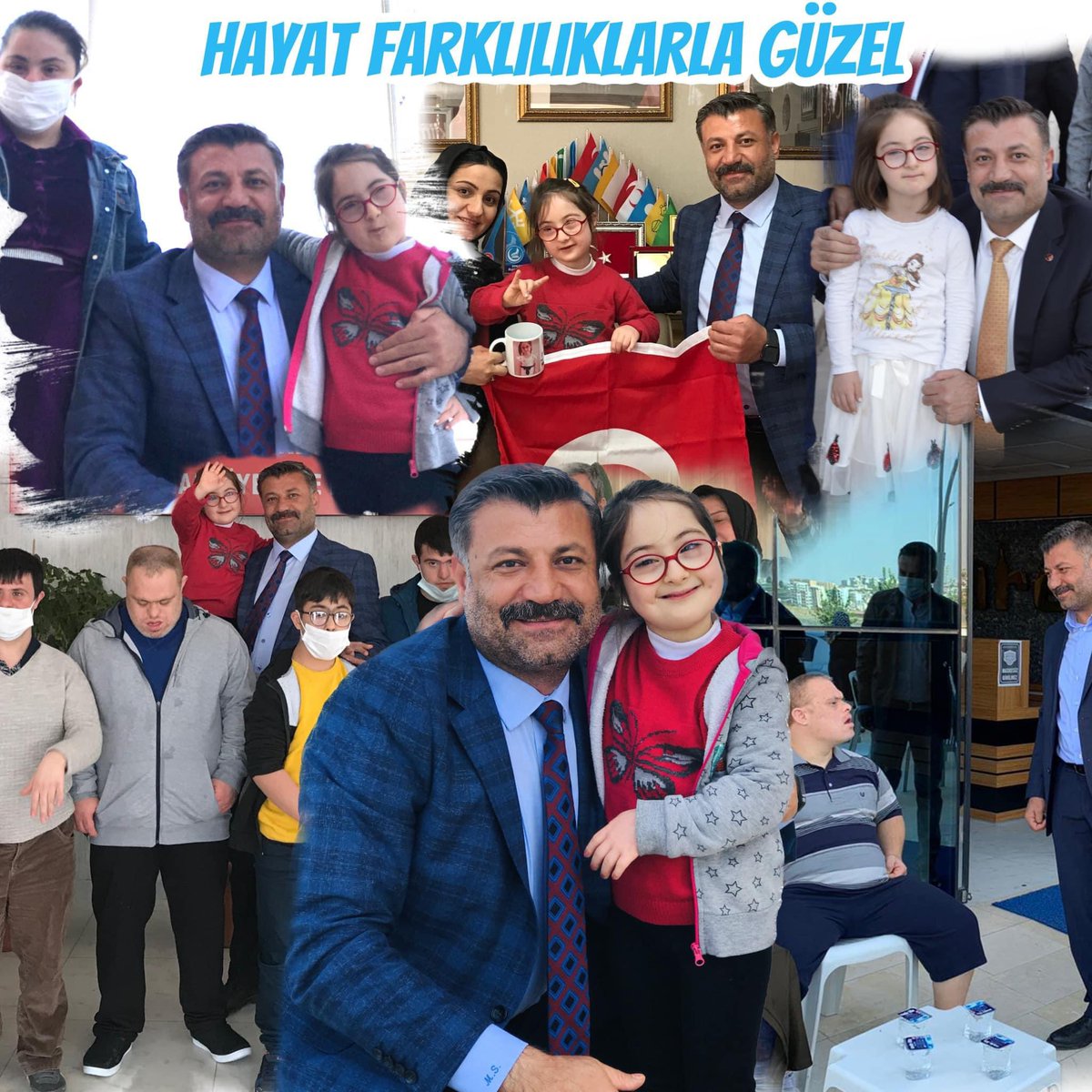 Güzel gülüşlerinizle dünyaya kattığınız tüm güzelliklerin farkındayız ve daima yanınızdayız... 

Down sendromlu kardeşlerimize ve fedakar ailelerine saygı ve sevgilerimizi iletiyoruz.

#21Mart
#DownSendromuFarkındalıkGünü
#DownSendromu
#MahmutSayık