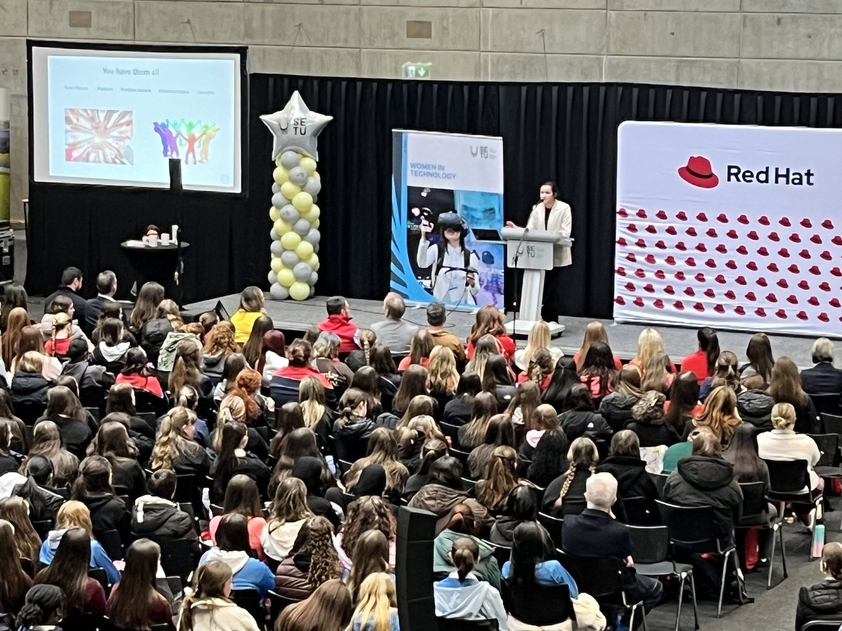 One of Ireland’s recent athletic heroes Phil Healy <a href="/philhealy2/">Phil Healy</a> from <a href="/SunLife/">Sun Life</a> gave some insights here at the Women in Tech event on how the how big the tech industry is and how there is a role for everyone. #variety #opportunities #technology <a href="/WomenInTechWIT/">WomenInTechSETU</a> #womenintech