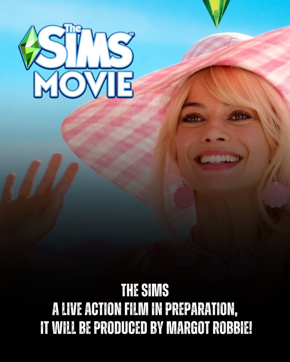 LES SIMS
UN FILM LIVE ACTION EN PRÉPARATION, IL SERA PRODUIT PAR MARGOT ROBBIE ! 

#sims #thesims #margotrobbie #simstagram #kateherron 
#margotrobbieedit #simstagrammer #simsstory #game #ea #life #simslife #rp #legacy #roleplay #simsfreeplay #house #thesimsfreeplay #simstory