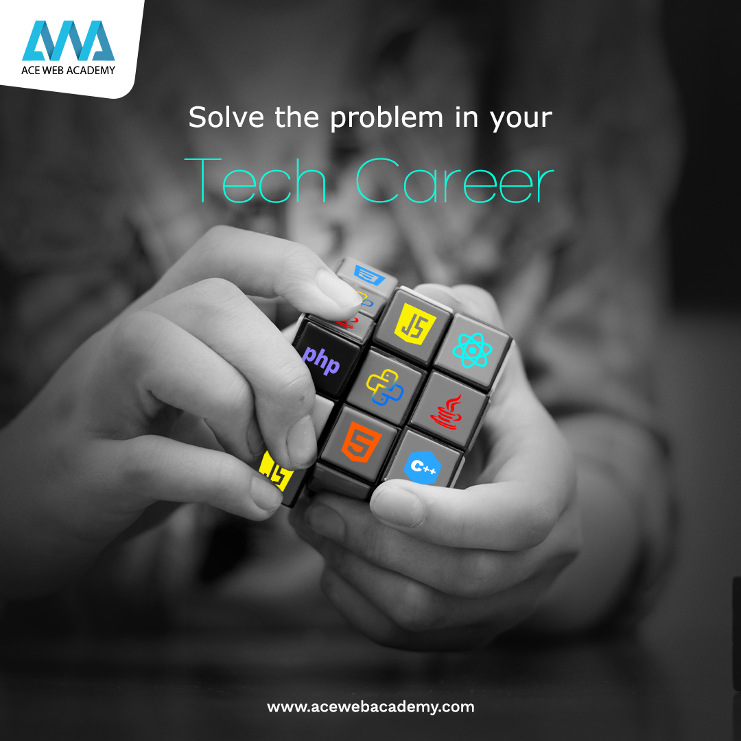 Acewebacademy's tweet image. 🔧 Elevate Your Tech Career: Problem-Solving Made Easy!

At Ace Web Academy, we equip you with the skills to tackle any challenge in your tech career head-on!From debugging code to optimizing workflows,our comprehensive training empowers you to overcome hurdles with confidence.