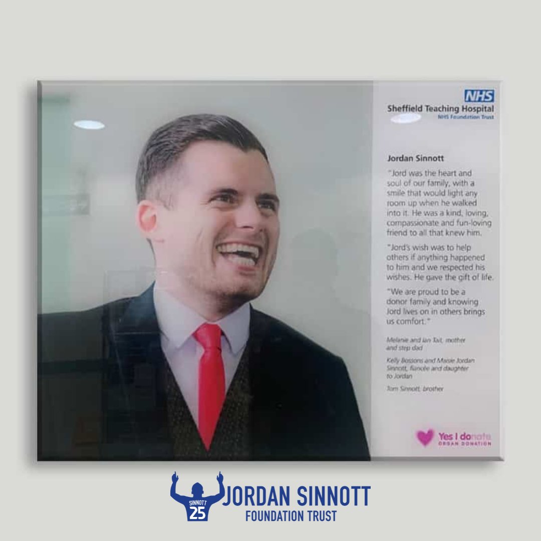 Jord always carried a #donorcard, and it was his wish that if anything happened to him, he would want to help others. He was always so vocal about this. It is a #gift like no other. If you would like to #register yourself as a donor you can do so here ➡️ js25.co.uk/organ-donation/