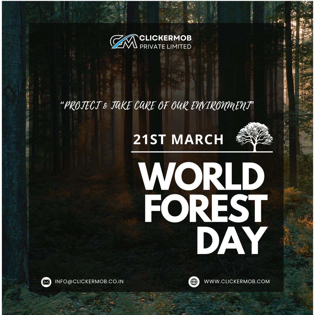 clickermob's tweet image. 🌍 Celebrating the beauty and importance of our forests on World Forest Day 2024. 🌳 Let's cherish and protect these precious ecosystems for future generations.
.
Website: clickermob.com
.
#clickermob #WorldForestDay #Nature #ProtectOurForests #ForestConservation
