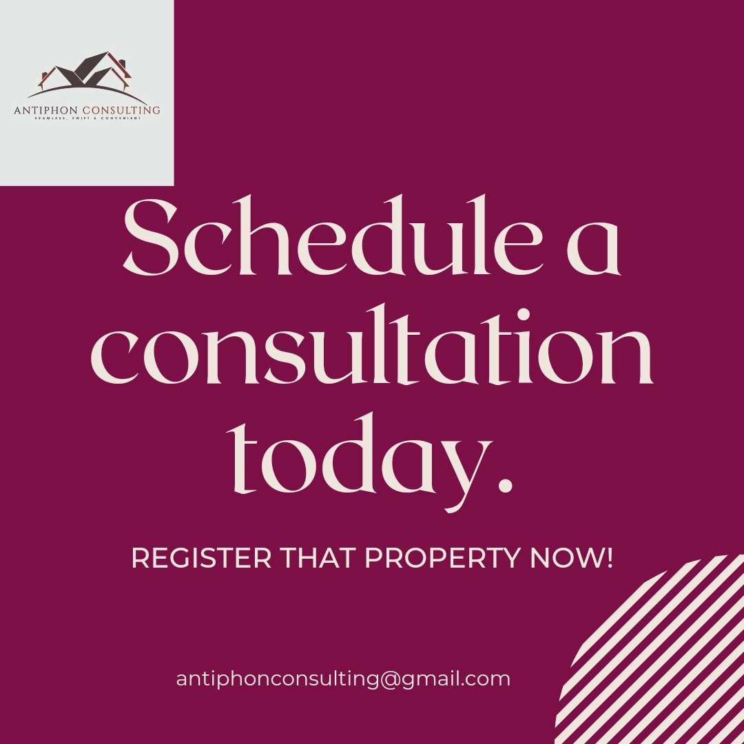 Let us process a timeous and seamless land and property documentation for you.

For a trusted land documentation agent in Lagos offering consultation and advisory services.

#realestate #estateplanning #lagosnigeria #LandDocumentation #planningpermit #showmax