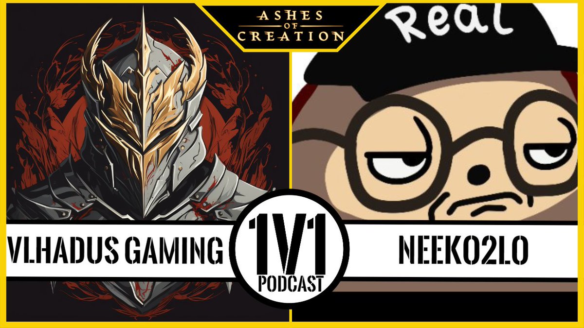 I will be chatting with @Neeko2loTV on my 1v1 Podcast this Sunday at 2pm central talking about his recent @AshesofCreation video! I can't wait to chat about MMO design, PvP & PvX, Combat, and so much more! Don't miss it! Neeko2lo video link: youtube.com/watch?v=vT5T2c…