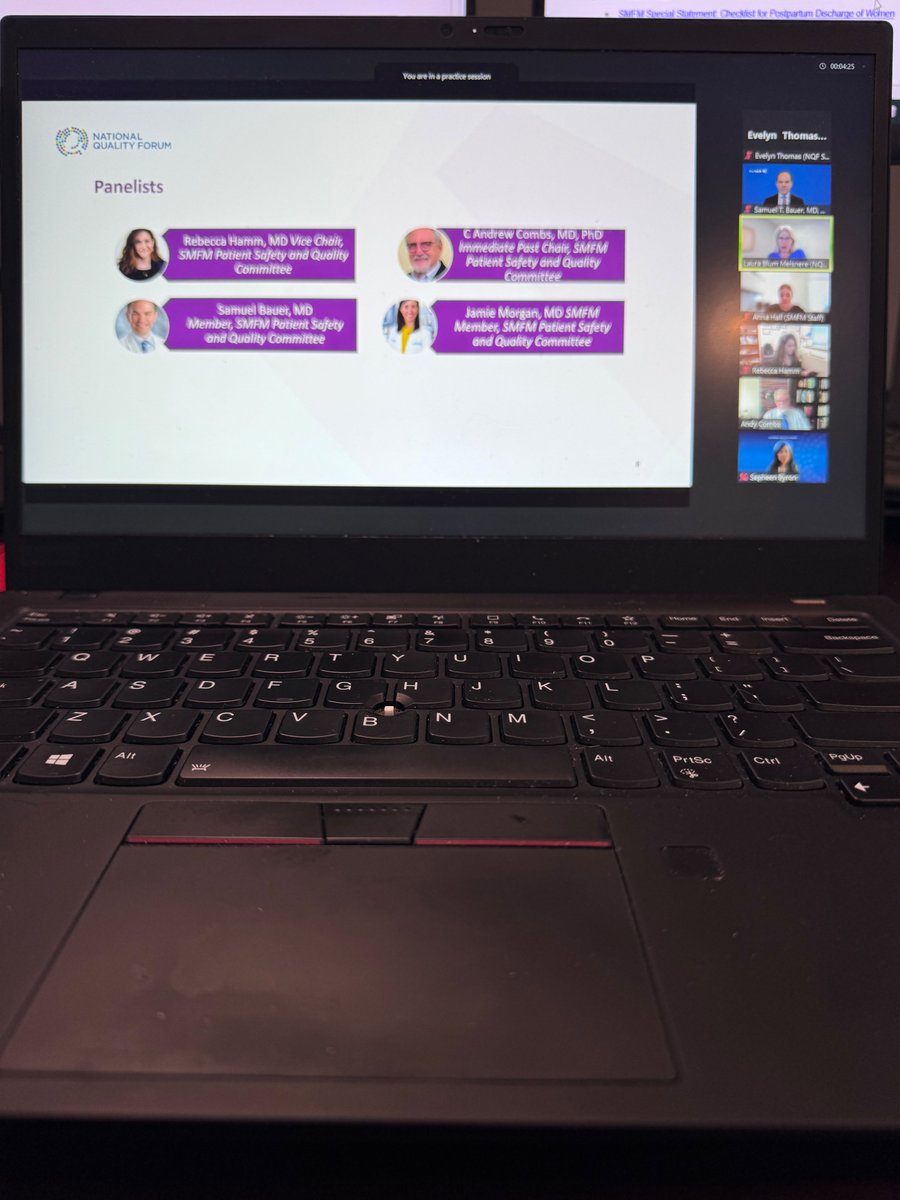 Grateful to join forces with my colleagues at @NatQualityForum & @MySMFM to shed light on crucial strategies for reducing postpartum morbidity/mortality! Highlighting essential quality metrics/checklists for ensuring a healthy transition of care. We can make a difference!