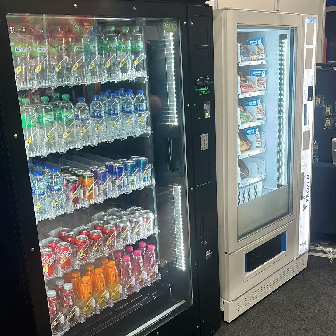 Reflecting on yesterday's #vendex2024 in association with @sandenvendo in Milton Keynes, Midlands, England 🇬🇧 Delighted to be representing and witnessing our novelties including G-frozen, the Multi Module Vendor(MMV) ll #sandenvendo #vendex #vendex2024 #vendingmachine