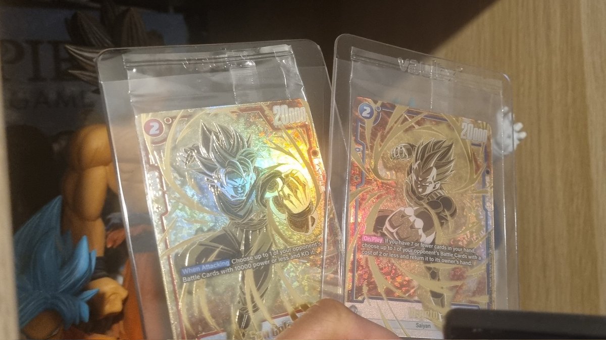 Got both the Goku and Vegeta trophy cards from the Dragon Ball Celebrations event! RIP Akira Toriyama ! @KobeCollects @Lendz995 @biskuits5 @somegrlbrittany @WazzaVerse