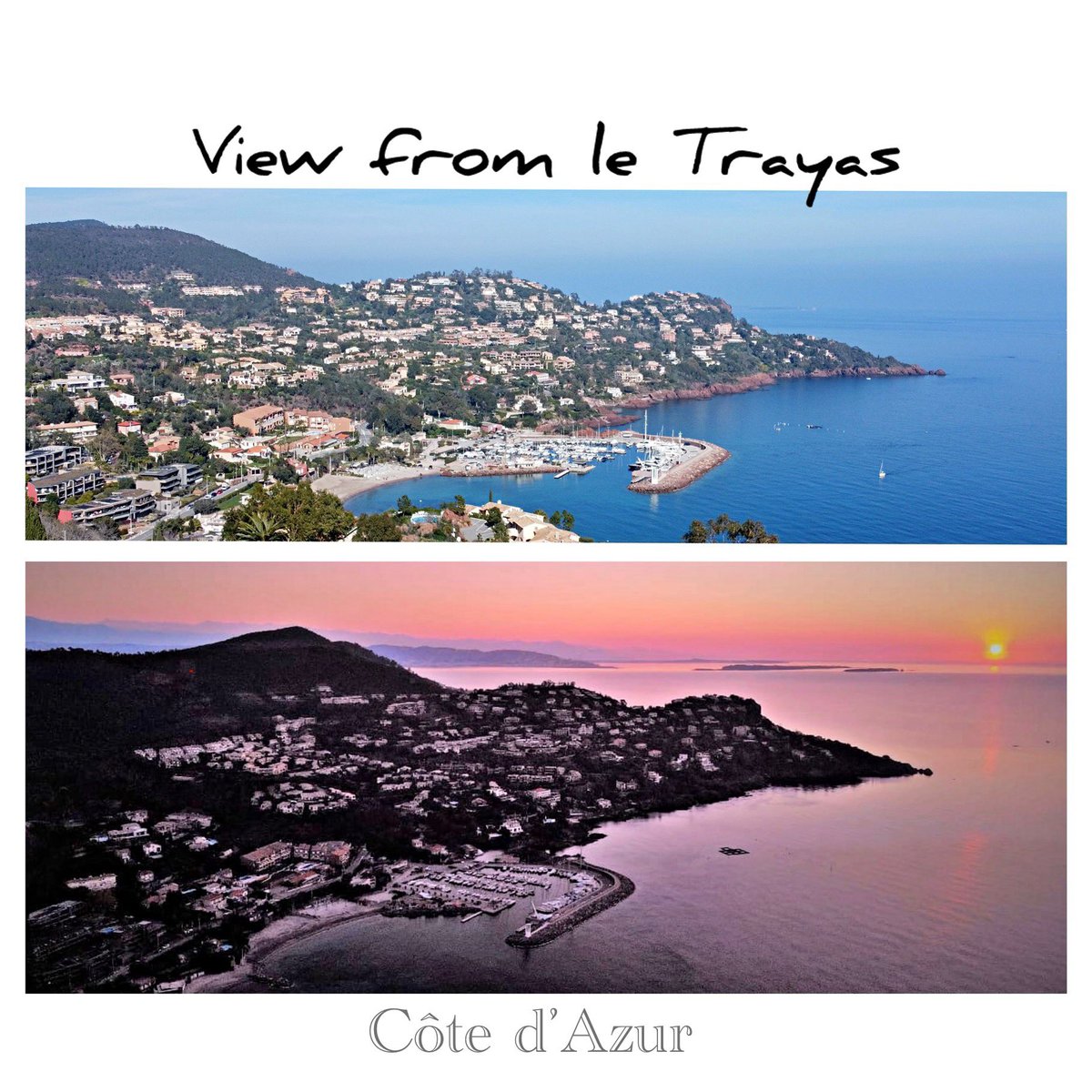 The steep streets of Trayas lead, on the heights, to one of the most beautiful panoramas of the region and the Corniche d’Or road will take you to Cannes along the seabed of extraordinary transparency, the largest protected maritime area in France is located at Cap Roux.