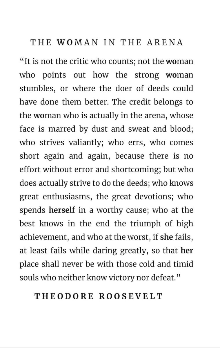 Women in the Arena.