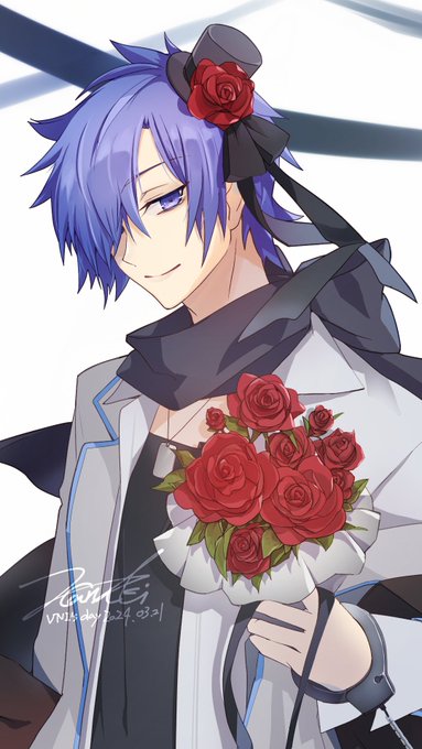 「kaito (vocaloid)」Fan Art(Latest)｜4pages