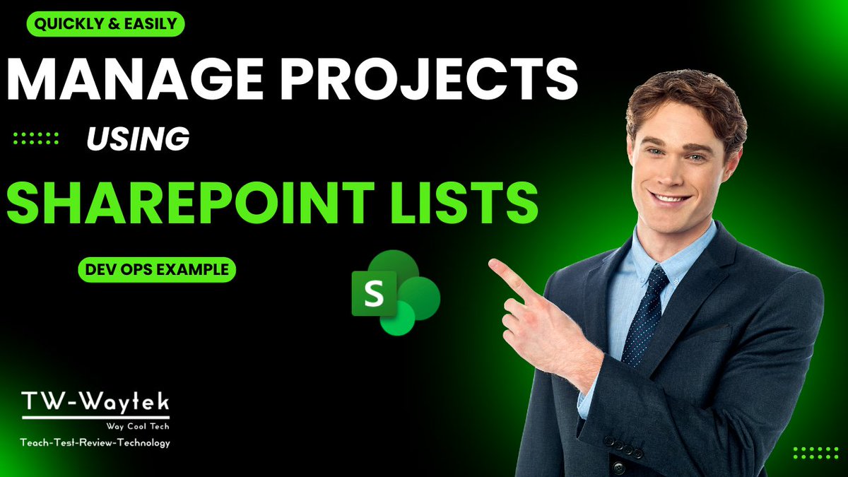 TW_Waytek's tweet image. Check out my new blog post and YouTube video where I discuss step-by-step instructions on how to build a project tracker in SharePoint using Microsoft Lists.

#sharepoint #sharepointlists #microsoftlists

tw-waytek.com/sharepoint-pro…