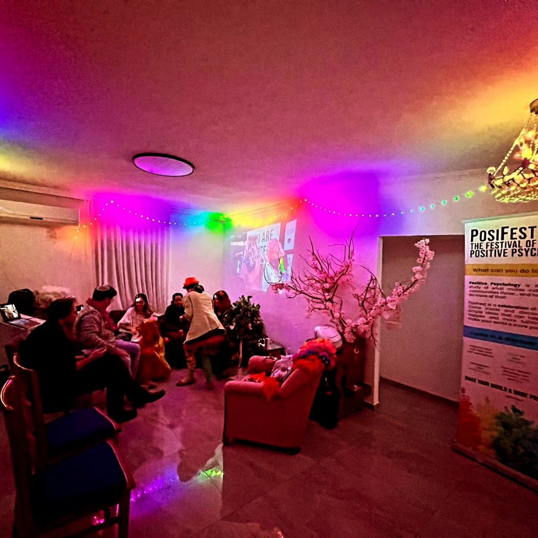 We are starting to look together at the next steps for a meaningful <a href="/posifest/">Posifest</a> in Israel. Due to the horrific times, a "festival" might not sound relevant, we might brand this year as "day of sanity "
יום של שפיות

Thank you for ❤️ let's make your vision reality, again 🙏🏽