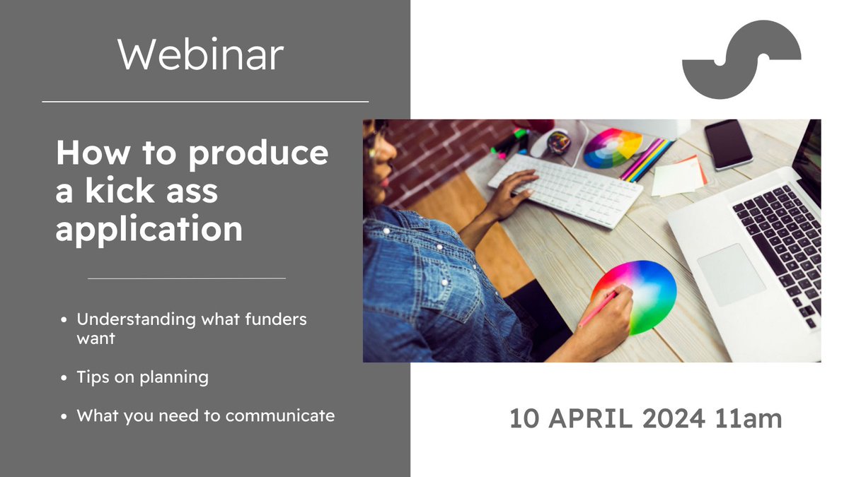 Planning a funding application? Find out how to give your application the best chance of success in this webinar. Our panel will explain what stands out to funders and why. bit.ly/WebK