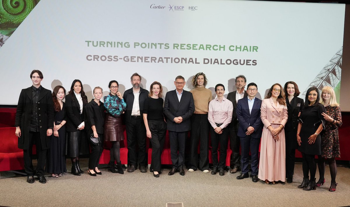 "For 3 years, the GenZ observatory of the <a href="/Cartier/">Cartier</a> ESCP <a href="/HECParis/">HEC Paris Business School</a> Turning Points Chair provided insights into #GenZ perspectives on societal issues. Other generations joining the conversation may reveal that some questions are timeless." Cyrille Vigneron, Cartier President &amp; CEO