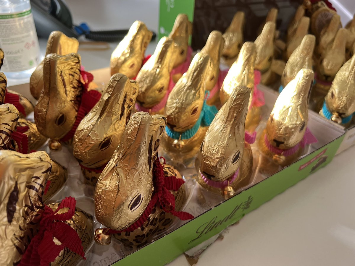 Tell us it’s the last team meeting before Easter today without telling us it’s the last team meeting before Easter 🍫🐰