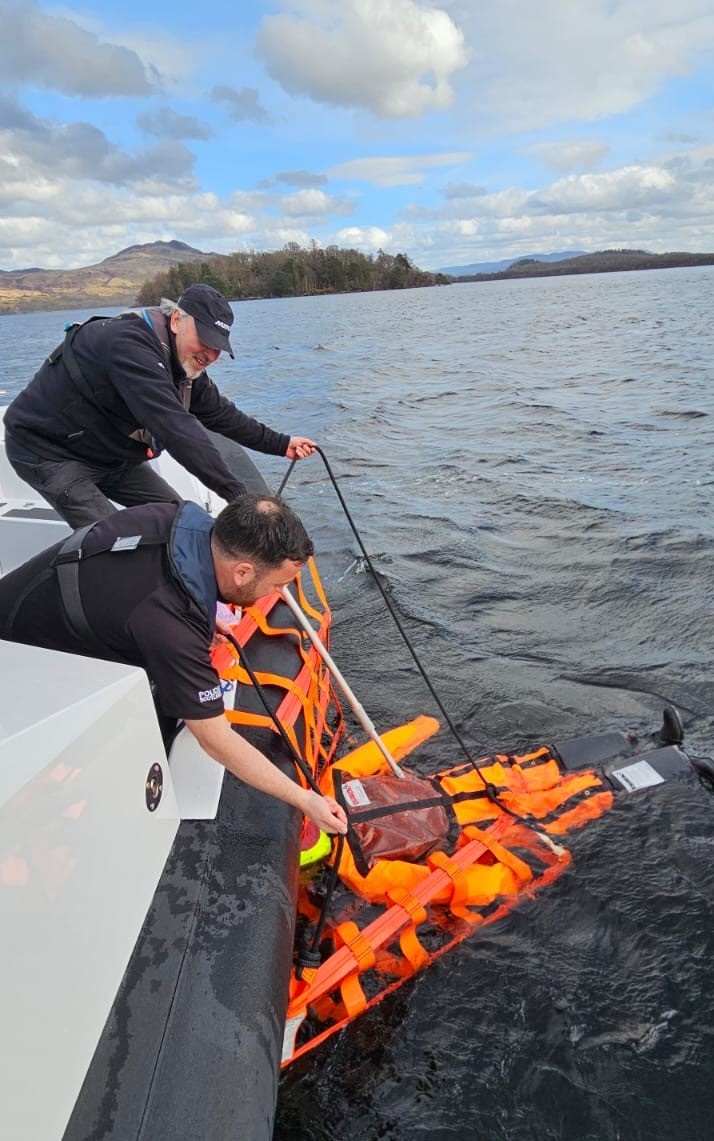 lomondtrossachs's tweet photo. Thank you @PoliceScotland for joining our Boat Team for person-overboard training earlier this week.  

We’re looking forward to working together this season to keep people safe in, on and by the water. https://t.co/zrbBrNd2nk