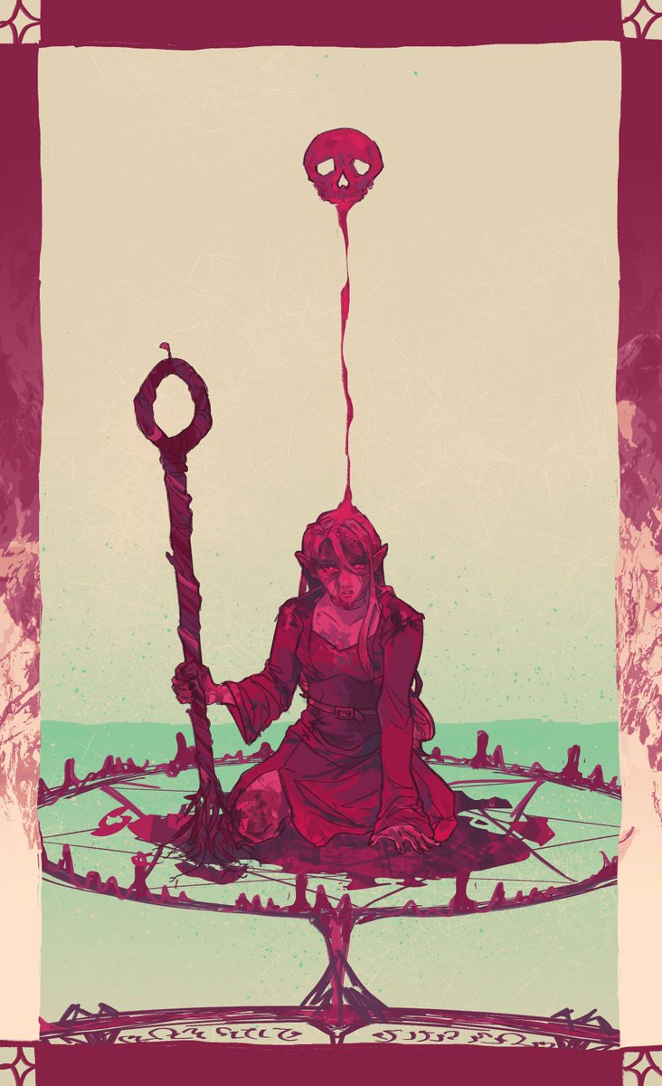 granadolis's tweet photo. The Necromancer https://t.co/VdGtsxutls
