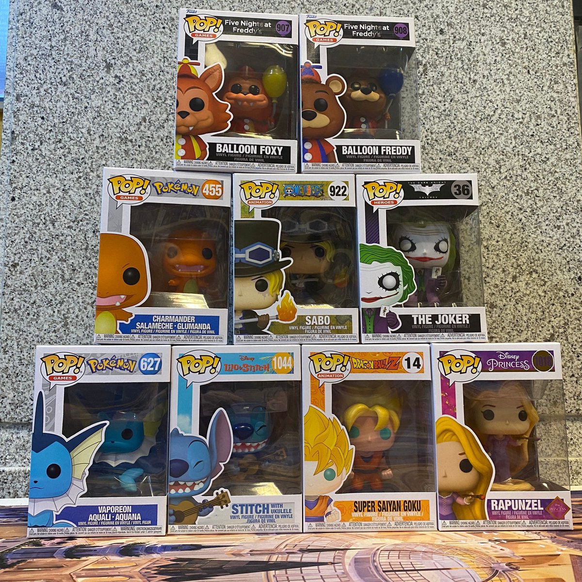 dragonctstore's tweet photo. ¡Atención, fans de Funko Pop! ¡Ya están aquí los nuevos Funkos de Pokémon, Dragon Ball, One Piece, Five Nights at Freddy's y mucho más ¡Date prisa y consigue tus favoritos antes de que se agoten! ¡No te lo pierdas ! ¡Ven y descubre nuestra selección hoy mismo! #FunkoPop #DRAGONCT https://t.co/NtM37oYNHv