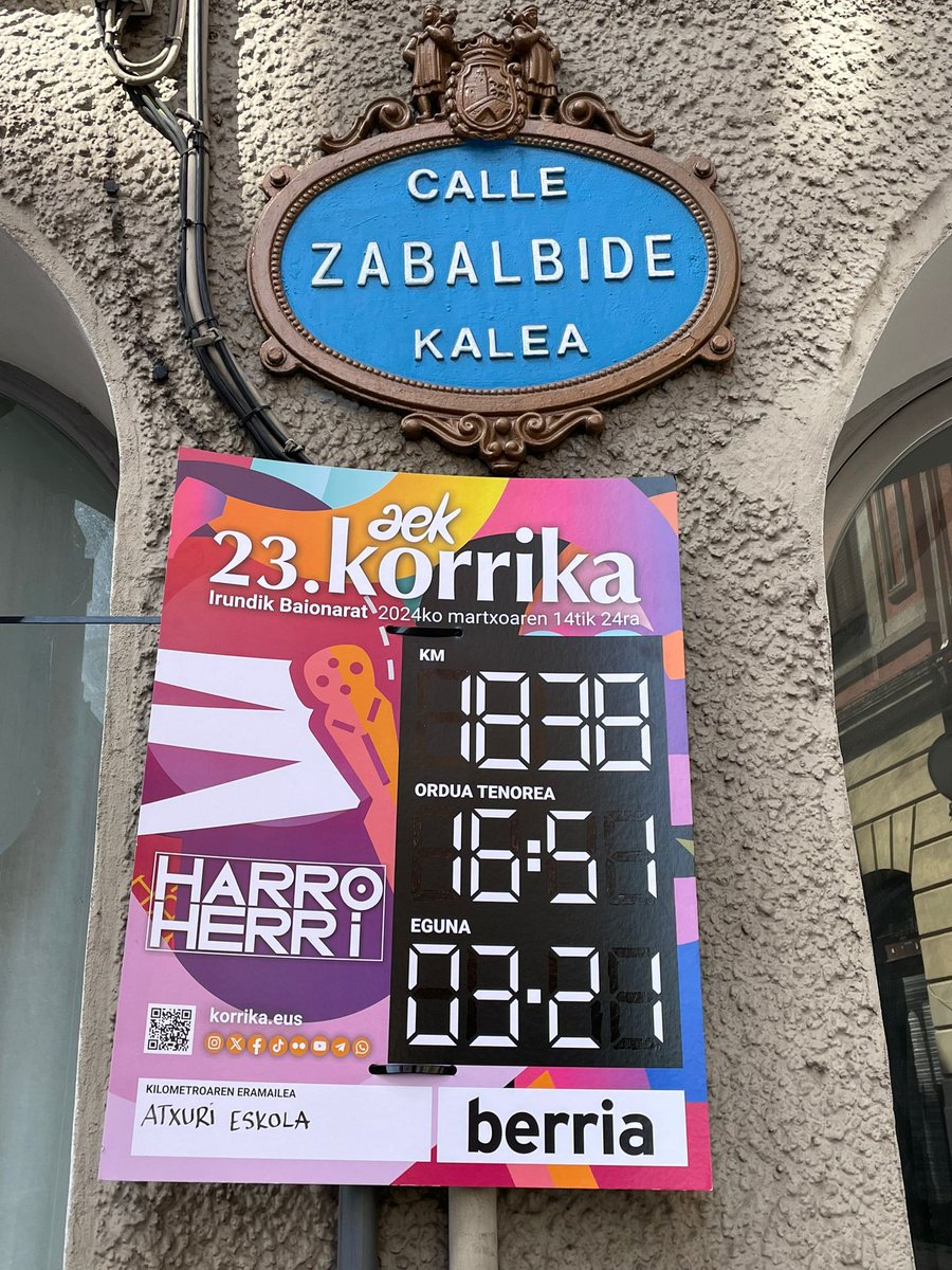 Dana prest gaurkorako!!! 
Zirrara, urduritasuna, poza, oroitzapenak, maitasuna... Hori dana da #korrika! 
#GoraEuskalHerriEuskalduna!
#KORRIKA24