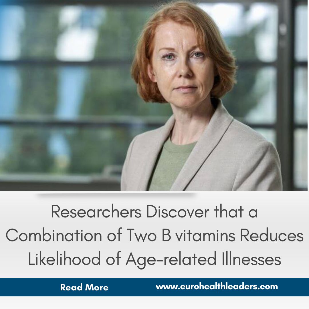 Researchers Discover that a Combination of Two B vitamins Reduces Likelihood of Age-related Illnesses

Read More: cutt.ly/2w25u45P

#HealthResearch #VitaminResearch #NutritionalScience #EuroHealthLeaders #AgeRelatedIllnesses #BComplexVitamins #HealthDiscoveries