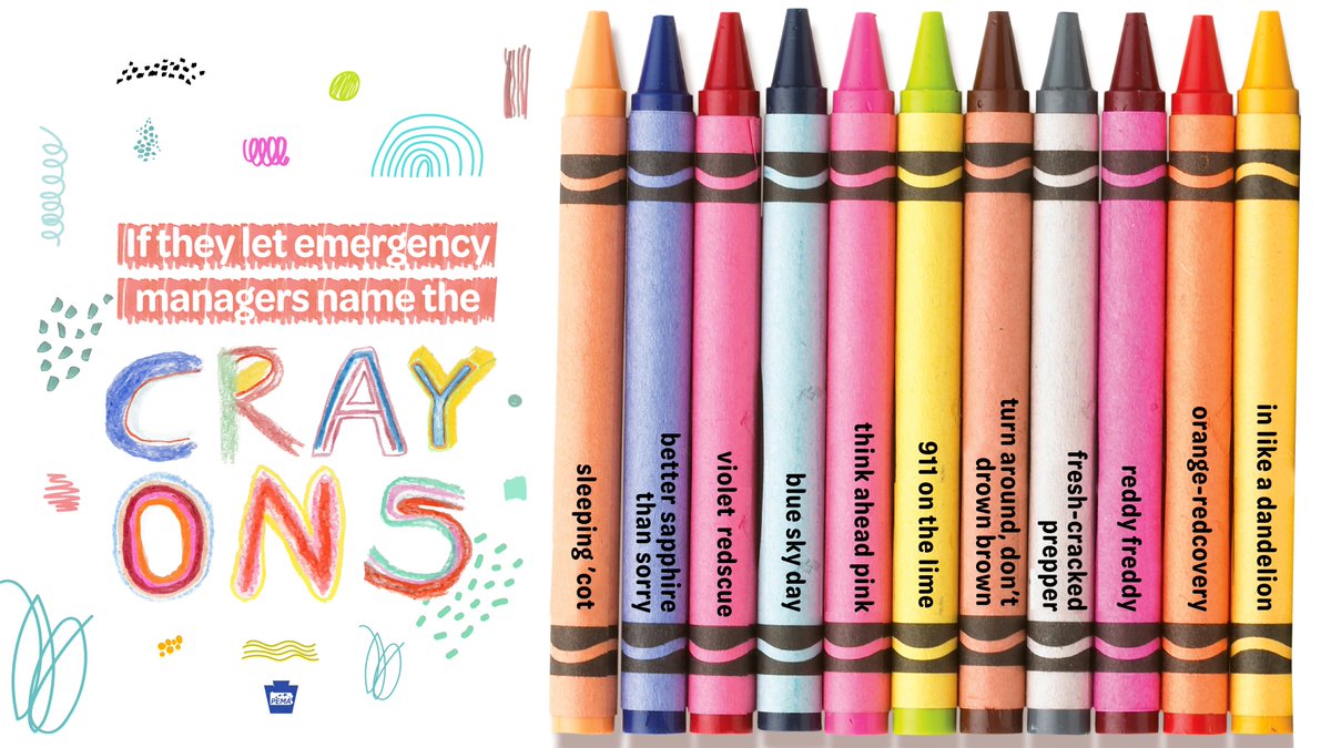 If they let us name the crayons 🤷‍♀️🖍 ... #CrayonDay